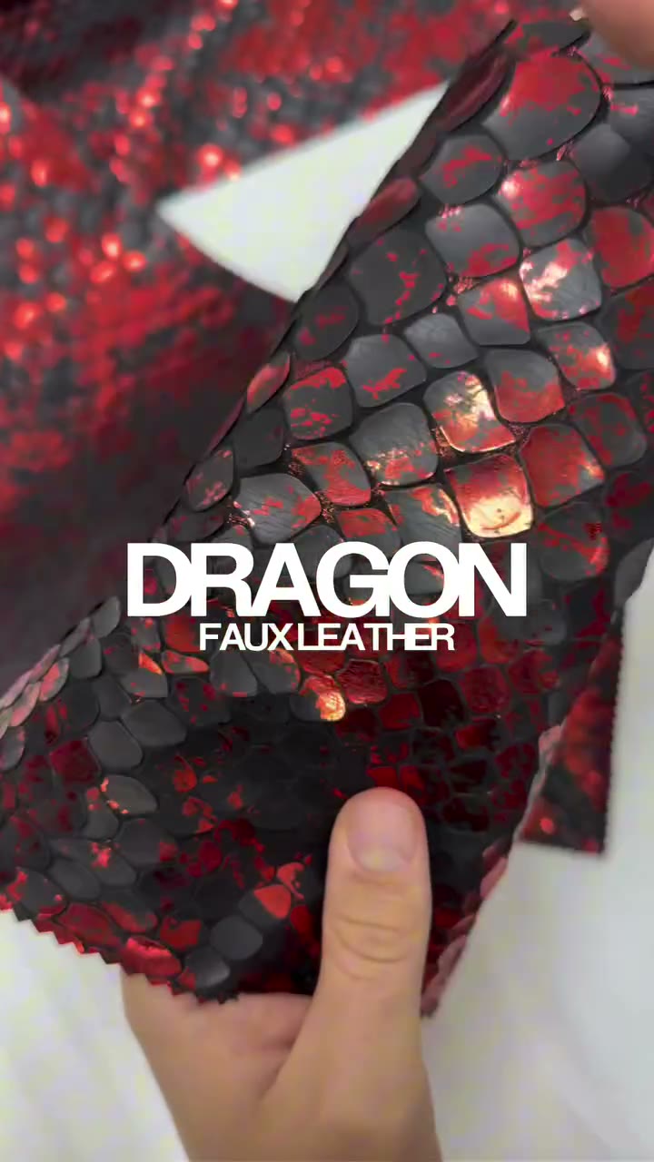 Scales You Can Sew: A Close Look at Fabric Future’s Dragon Faux Leather